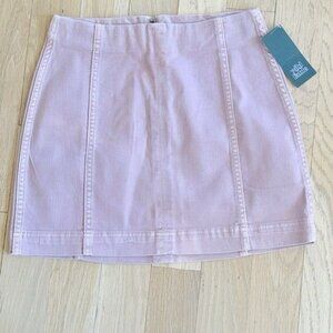 Wild Fable Mini Skirt Womens Denim Stretch Pink Rose Size 2 NWT